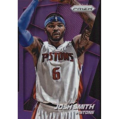 2014-15 Panini Prizm Prizms Purple Die Cut #26 Josh Smith
