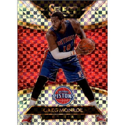 2014-15 Select Prizms Silver #257 Greg Monroe COU