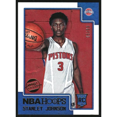 2015-16 Hoops Artist Proof #267 Stanley Johnson