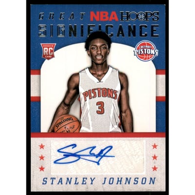 2015-16 Hoops Great SIGnificance #69 Stanley Johnson