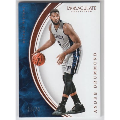2015-16 Immaculate Collection Bronze #68 Andre Drummond