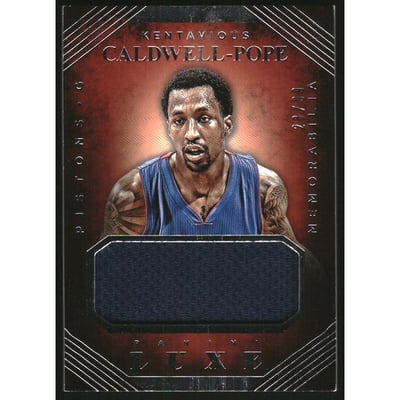 2015-16 Panini Luxe Memorabilia #58 Kentavious Caldwell-Pope/99
