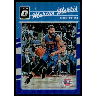 2016-17 Donruss Optic Blue #101 Marcus Morris
