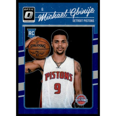 2016-17 Donruss Optic Blue #188 Michael Gbinije