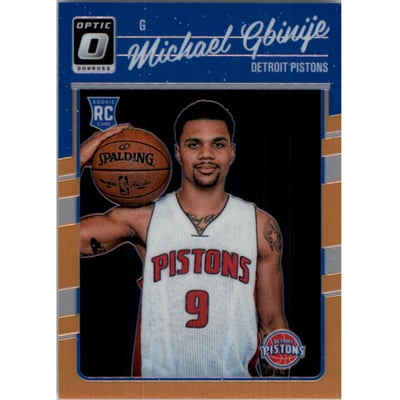 2016-17 Donruss Optic Orange #188 Michael Gbinije