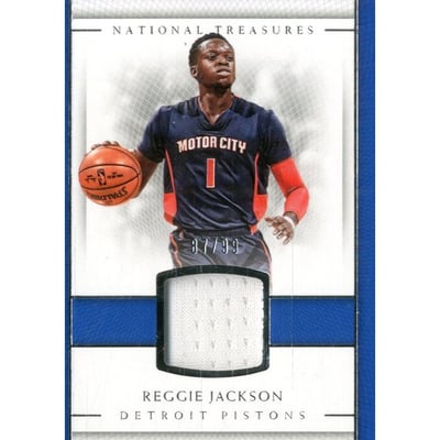 2016-17 Panini National Treasures Material Treasures #7 Reggie Jackson