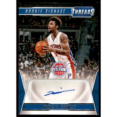 2016-17 Panini Threads Rookie Signage #39 Michael Gbinije/299