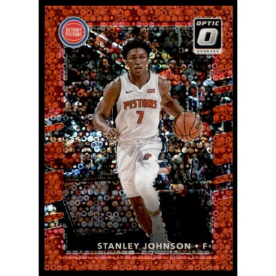 2017-18 Donruss Optic Fast Break Red #45 Stanley Johnson