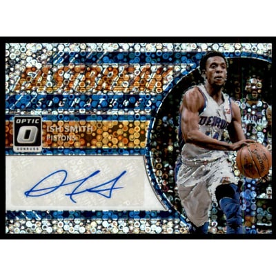 2017-18 Donruss Optic Fast Break Signatures #98 Ish Smith