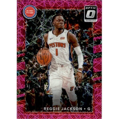 2017-18 Donruss Optic Pink Velocity #41 Reggie Jackson