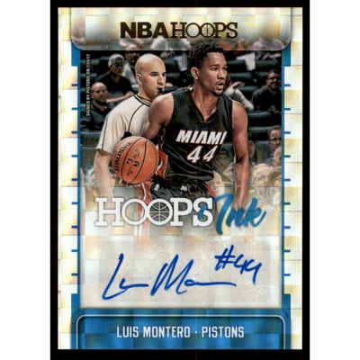 2017-18 Hoops Ink #24 Luis Montero