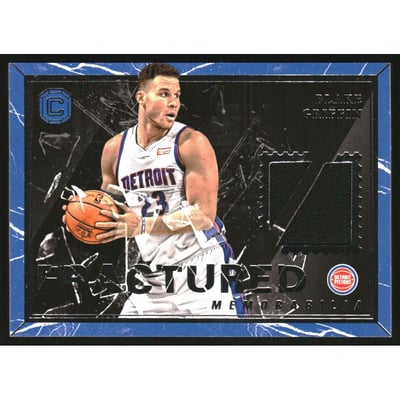 2017-18 Panini Cornerstones Fractured Memorabilia #1 Blake Griffin
