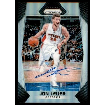 2017-18 Panini Prizm Autographs #178 Jon Leuer