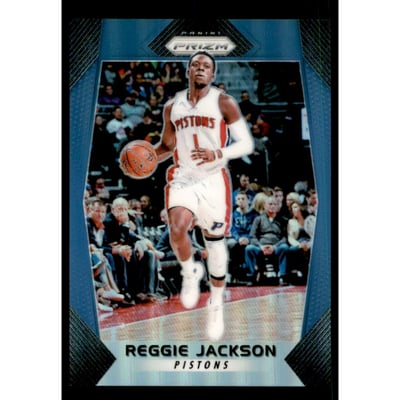 2017-18 Panini Prizm Prizms Blue #174 Reggie Jackson