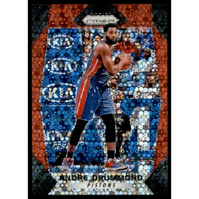 2017-18 Panini Prizm Prizms Fast Break Red #172 Andre Drummond