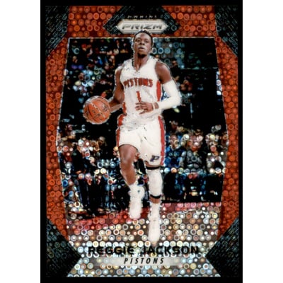 2017-18 Panini Prizm Prizms Fast Break Red #174 Reggie Jackson