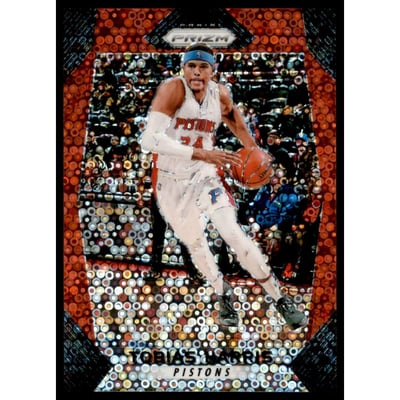 2017-18 Panini Prizm Prizms Fast Break Red #179 Tobias Harris