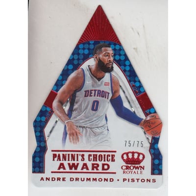 2018-19 Crown Royale Panini's Choice Red #16 Andre Drummond