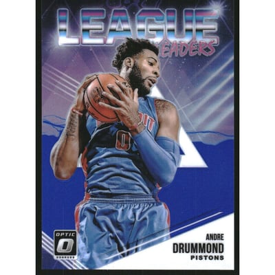 2018-19 Donruss Optic League Leaders Blue #2 Andre Drummond