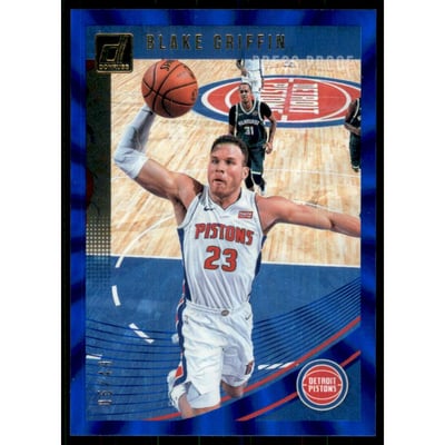 2018-19 Donruss Press Proof Blue Laser #140 Blake Griffin