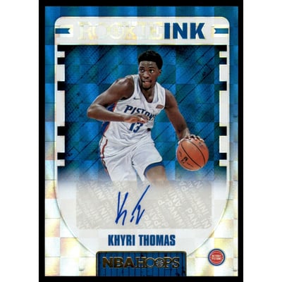 2018-19 Hoops Rookie Ink #41 Khyri Thomas