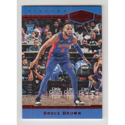 2018-19 Panini Chronicles Red #398 Bruce Brown/Plates and Patches