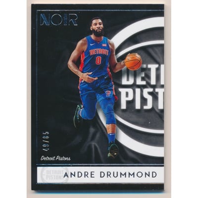 2018-19 Panini Noir #99 Andre Drummond I