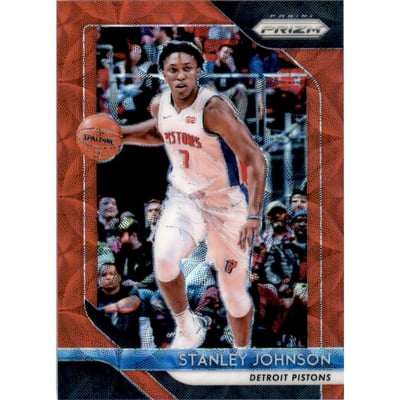 2018-19 Panini Prizm Prizms Choice Red #162 Stanley Johnson
