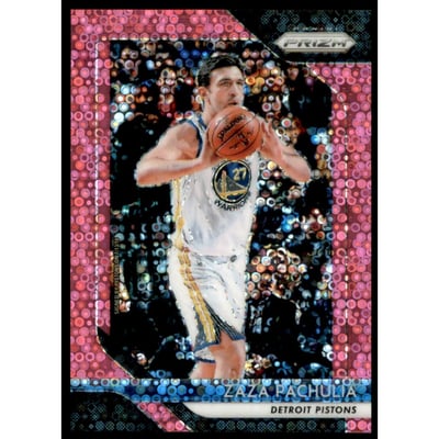 2018-19 Panini Prizm Prizms Fast Break Pink #192 Zaza Pachulia