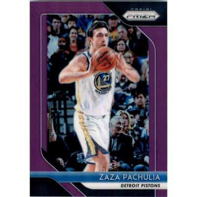 2018-19 Panini Prizm Prizms Purple #192 Zaza Pachulia