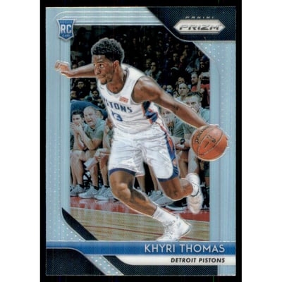 2018-19 Panini Prizm Prizms Silver #122 Khyri Thomas
