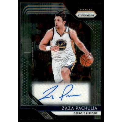 2018-19 Panini Prizm Signatures #47 Zaza Pachulia