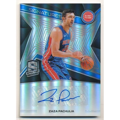 2018-19 Panini Spectra Signatures #11 Zaza Pachulia/75