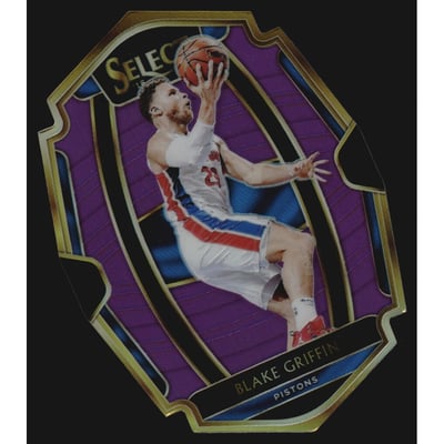 2018-19 Select Prizms Purple Die Cut #131 Blake Griffin