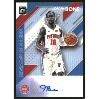 2019-20 Donruss Optic Signature Series Holo #3 Jordan Bone