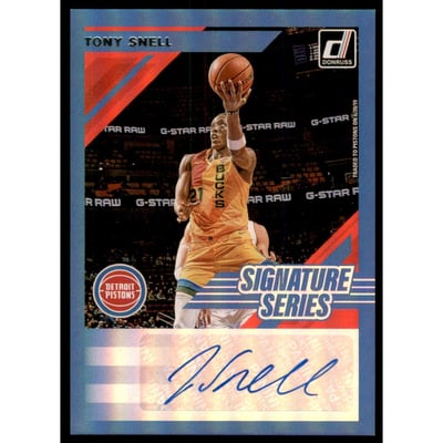 2019-20 Donruss Signature Series #86 Tony Snell