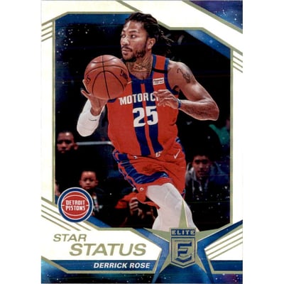 2019-20 Elite Star Status #1 Derrick Rose