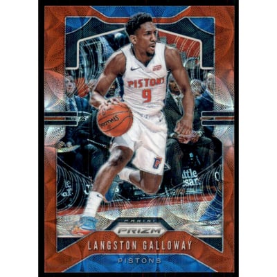 2019-20 Panini Prizm Prizms Choice Red #94 Langston Galloway