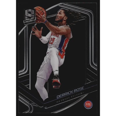 2019-20 Panini Spectra #59 Derrick Rose