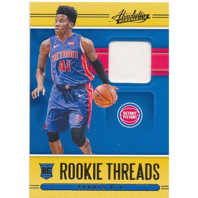 2020-21 Absolute Memorabilia Rookie Threads Level 1 #4 Saddiq Bey