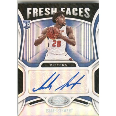 2020-21 Certified Fresh Faces Signatures #16 Isaiah Stewart
