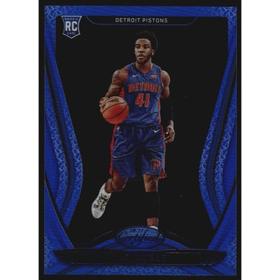 2020-21 Certified Mirror Blue #182 Saddiq Bey