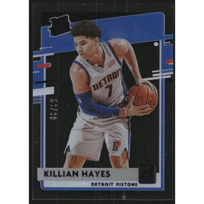 2020-21 Clearly Donruss Blue #97 Killian Hayes RR