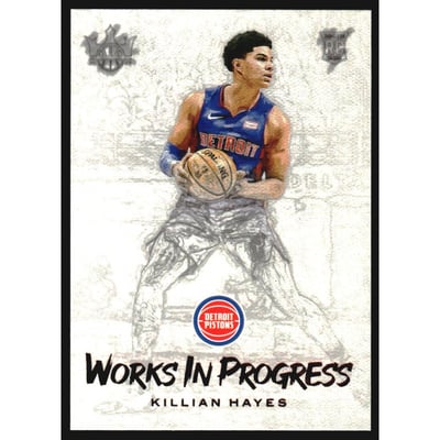 2020-21 Court Kings Works in Progress Ruby #4 Killian Hayes