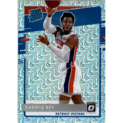 2020-21 Donruss Optic Choice #169 Saddiq Bey RR