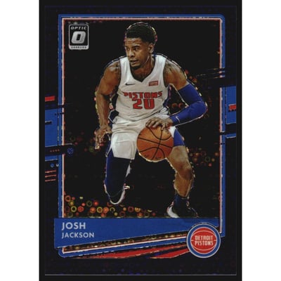 2020-21 Donruss Optic Fast Break Purple #74 Josh Jackson