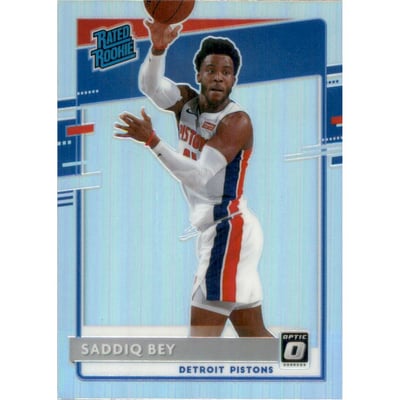 2020-21 Donruss Optic Holo #169 Saddiq Bey RR