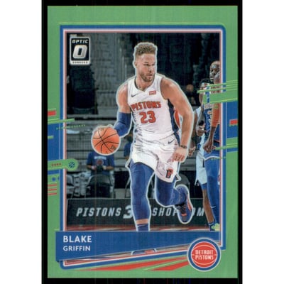 2020-21 Donruss Optic Lime Green #121 Blake Griffin
