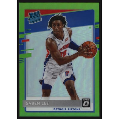 2020-21 Donruss Optic Lime Green #191 Saben Lee RR