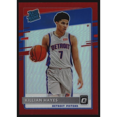 2020-21 Donruss Optic Red #157 Killian Hayes RR